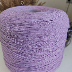 Filato Lambs art. Prato, 80% шерсть ягнят, 20% полиамид,1500м 100г, цвет: светлая сирень