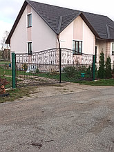 Ажурные кованые ворота №15