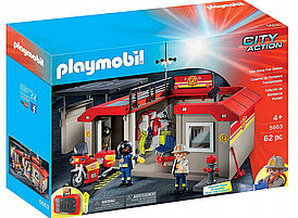 Конструктор Переносная пожарная станция Playmobil 5663