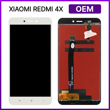 Экран для Xiaomi Redmi 4X c тачскрином (белый), фото 2