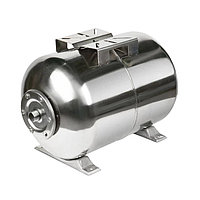 Гидроаккумулятор Unipump 50 литров горизонтальный нержавеющая сталь