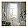 IKEA/ ДОВРЕФИББЛОР гардины, 2 шт. 300х145 см, белый/синий, фото 5