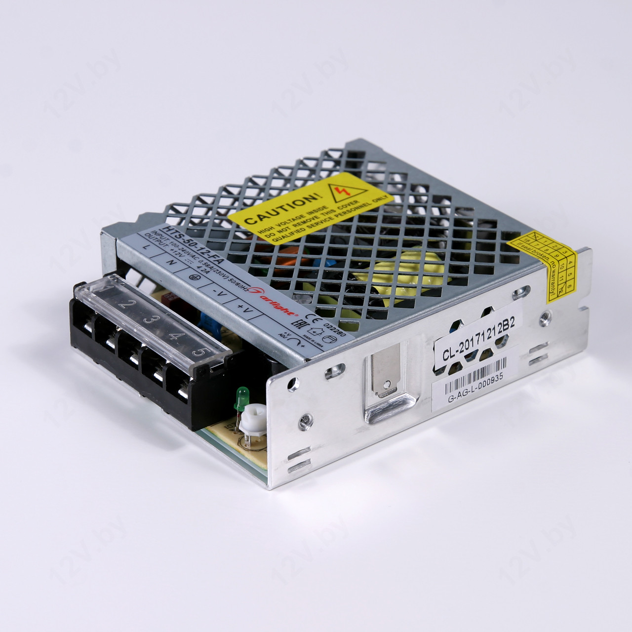 Блок питания HTS-50-12-FA 50W 12V IP20 [L]