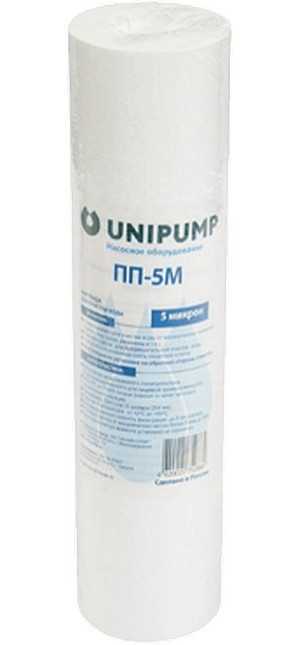 Полипропиленовый картридж UNIPUMP ПП-10 М (10”, 10 мкм)