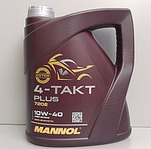 4-Takt Plus 10W40  MANNOL 7202 полусинтетика, 4л MOTO  54881