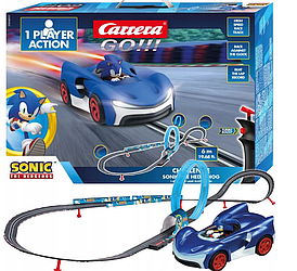 Автотрек Carrera GO! Sonic Challenger 68001,  6метров