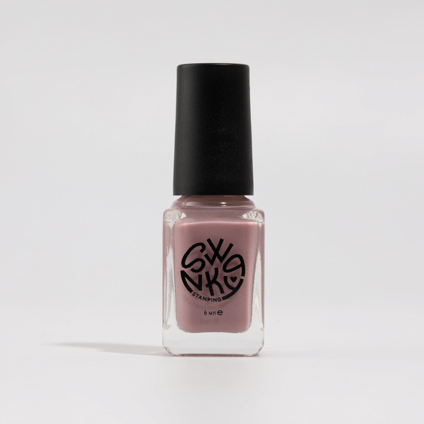 Swanky Stamping, Укрепляющий лак №03 - пыльная роза (6 мл)