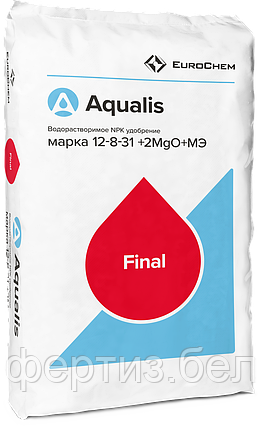 Удобрение AQUALIS 12:8:31+2Mg+micro 25кг, фото 2
