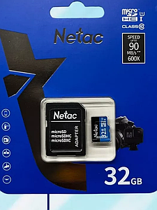 Флеш карта microSDHC 32GB Netac P500