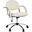 Кресла METTA MS- 71 PL для работы персонала в офисе и дома, стулья MS- 71 PL кожа ECO черная, фото 2