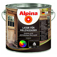 Alpina «Lasur fuer Holzfassaden» Лазурь алкидная для деревянных фасадов