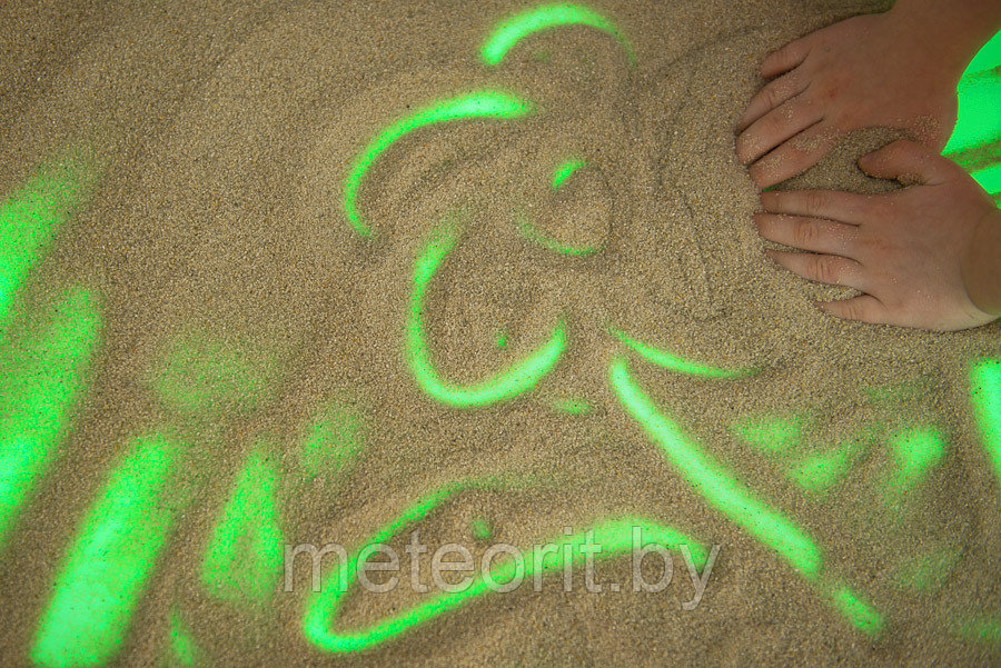 Настольный световой модуль из фанеры для рисования песком (песок в комплект не входит) - фото 1 - id-p72675443