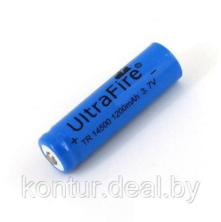 Аккумулятор 14500 AA UltraFire 1200mAh Li-ion 3.7V с защитой, пальчиковые аккумуляторы 3.7 вольт - фото 1 - id-p34406542