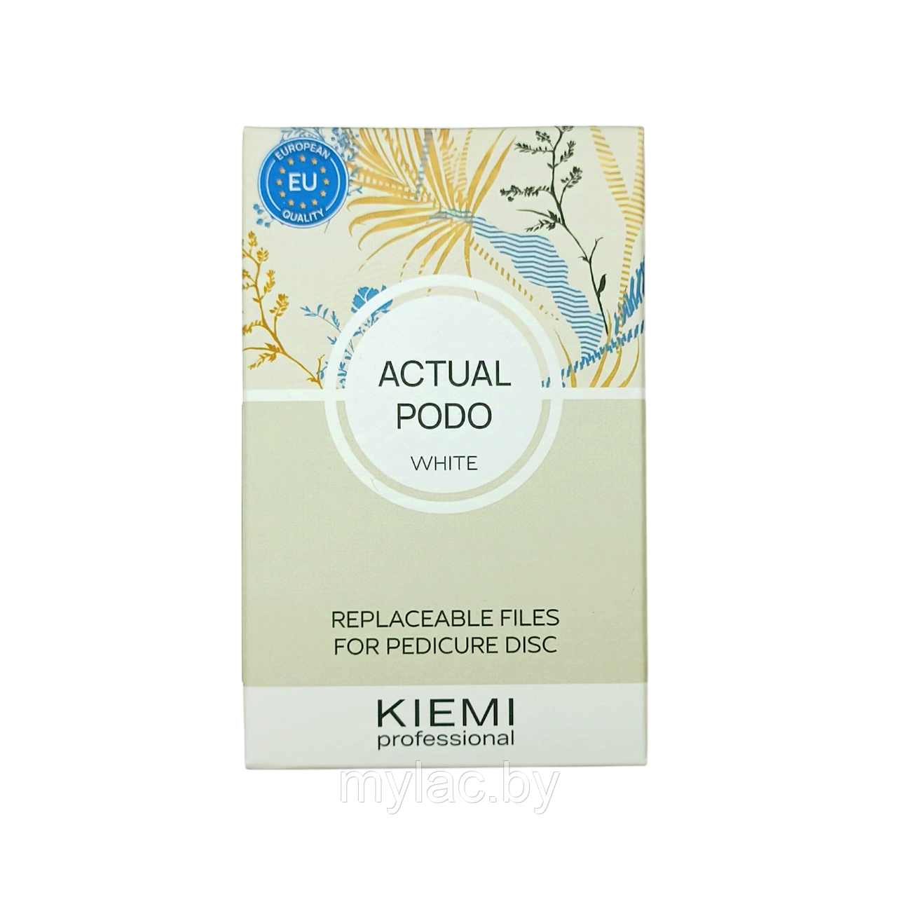 Набор сменных файлов для педикюра ACTUAL PODO, размер M (20 мм), 180 грит 50 шт.