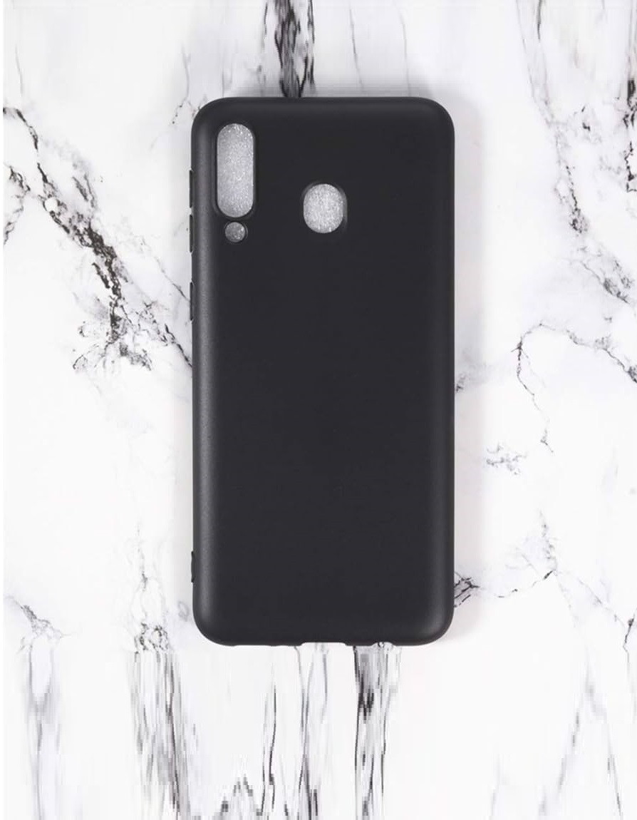 Чехол-накладка для Samsung Galaxy M30 (силикон) черный
