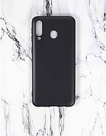 Чехол-накладка для Samsung Galaxy M30 (силикон) черный