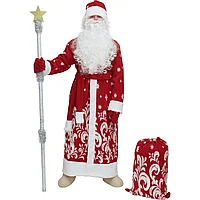 Новый год! Карнавальный костюм «Дед Мороз», р. 52-54, рост 182 см