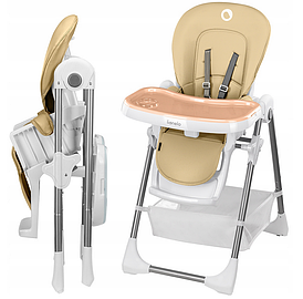 Стульчик для кормления Lionelo Linn Plus Beige