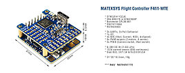 Полетный контроллер Matek F411-WTE