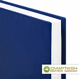 Ежедневник недатированный А5 145х215 мм BRAUBERG бумвинил, 160 л., синий, фото 8