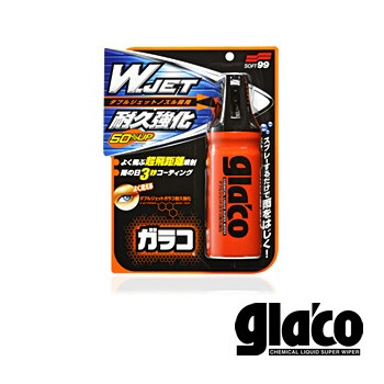 Glaco "W" Jet Strong - Водоотталкивающее полироль-покрытие для стекла | Soft99 | 180мл - фото 5 - id-p25363587