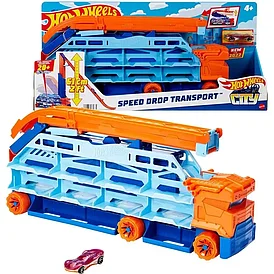 Грузовик-автотрек  Hot Wheels Десантирование с воздуха HDY92