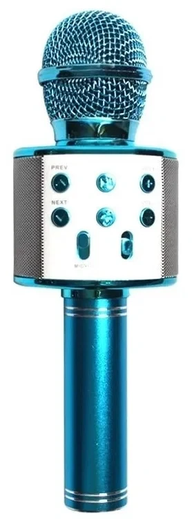 Караоке микрофон WS-858 голубой
