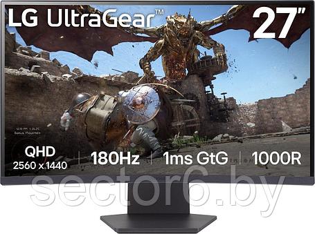 Игровой монитор LG UltraGear 27GS60QC-B, фото 2