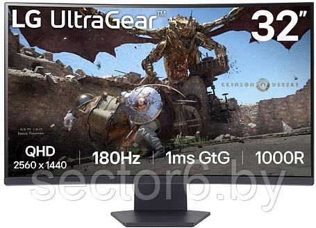 Игровой монитор LG UltraGear 32GS60QC-B, фото 2