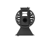 Печь-камин чугунная ВОЕВОДА ФЛАГМАН 20 СЕТЧАТЫЙ Ковка Кожух, ЗАКРЫТАЯ Каменка, дверка ПАНОРАМА, фото 2