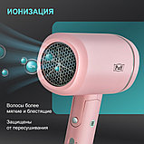 Фен для волос настенный Puff-1801 Pink, фото 10
