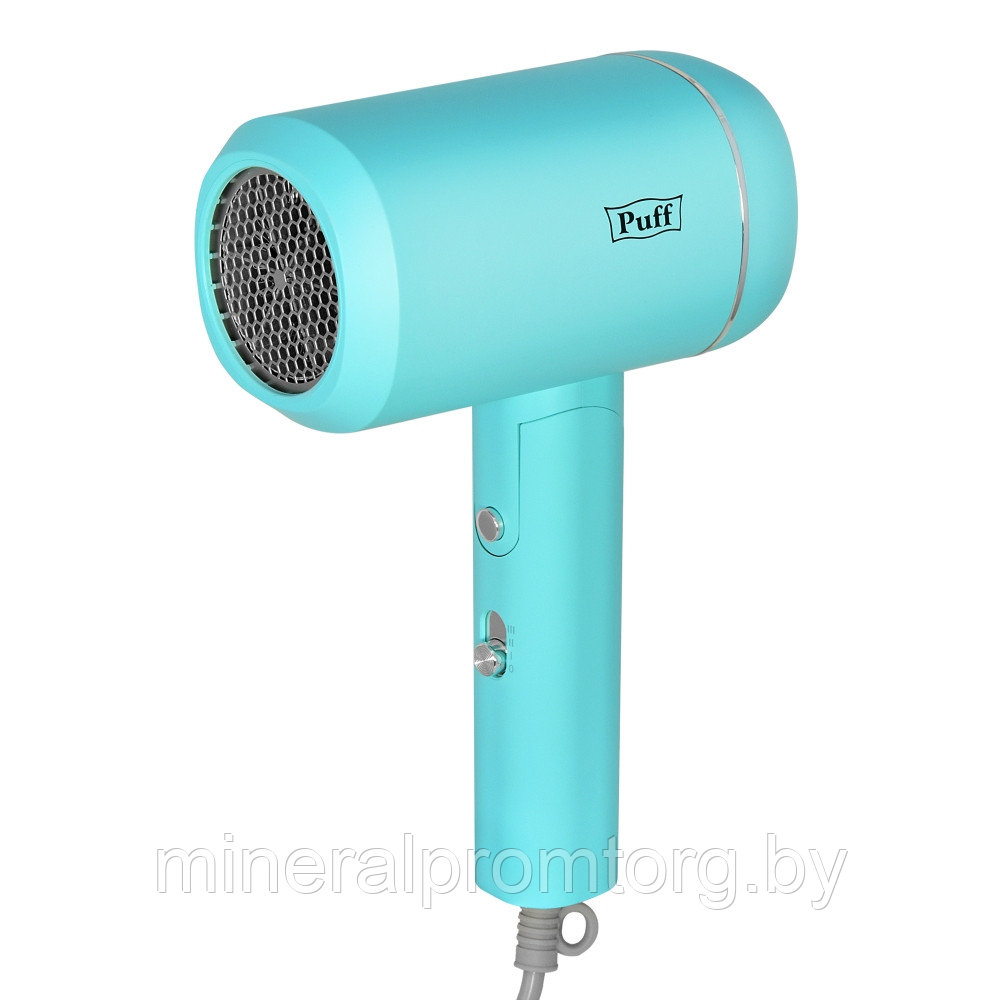 Фен для волос настенный Puff-1801 Blue