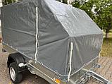 Оцинкованный прицеп ССТ-08 : 292Х151 см, фото 10