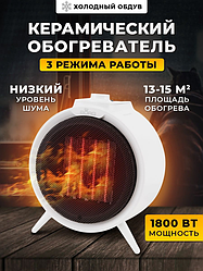 Обогреватель тепловентилятор BORG TSH-M1 керамический