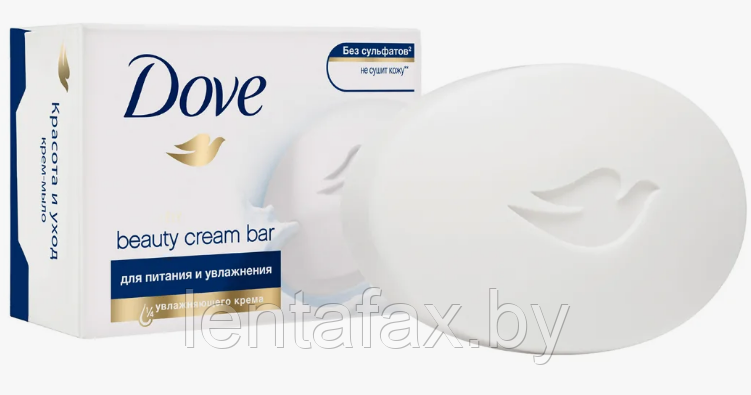 Крем-мыло DOVE Красота и уход, 90 г. Цена указана без учета НДС 20 %