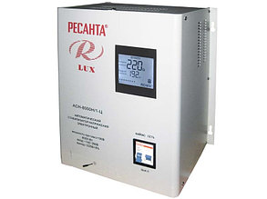 Стабилизатор напряжения LUX АСН-8000Н/1-Ц РЕСАНТА 63/6/17