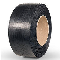 Лента полипропиленовая упаковочная 15 мм х 0,8мм , черная. Артикул: 1.80.15080В1.4СРЧ1П