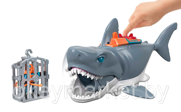 Игровой набор Mattel Imaginext Акула Мощный укус, GKG77, фото 3