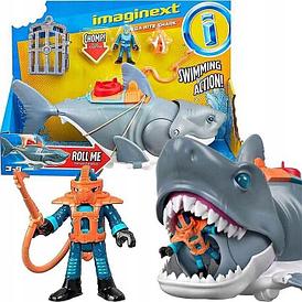 Игровой набор Mattel Imaginext Акула Мощный укус, GKG77