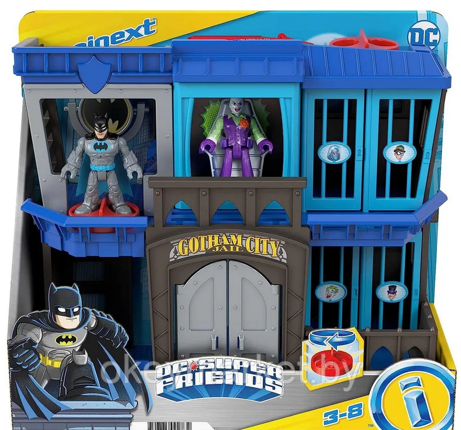 Игровой набор Imaginext Super Friends Тюрьма Готэм-сити: перезарядка HHP81, фото 2