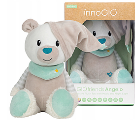 Игрушка для засыпания с белым шумом InnoGIO Мишка Анджело GIO-880