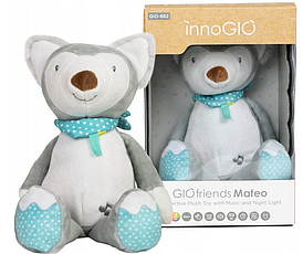 Игрушка для засыпания с белым шумом InnoGIO Лисенок GIO-882