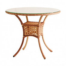 Стол садовый круглый DECO 90 см 7035П Светлый