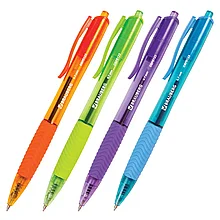 Авторучка шариковая с грипом BRAUBERG Fruity RD, чернила синие