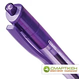 Ручка шариковая масляная автоматическая с грипом BRAUBERG Fruity RD, синяя, корпус ассорти, узел 0,7 мм, линия, фото 7