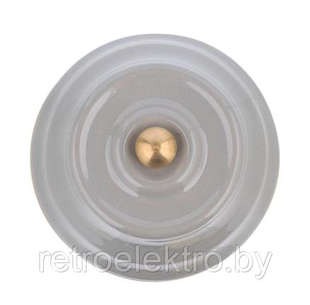 Распределительная коробка с подложкой Астория Д 90 мм Серый, Interior Electric, фото 2