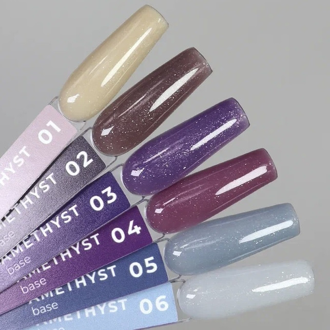 Камуфлирующая база Nik Nails AMETHYST, 15 мл