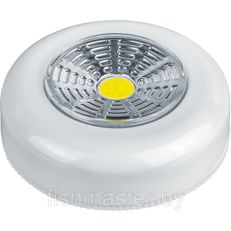 Фонарь Navigator 14 085 NPT-PL01-3AAA Пласт.пушлайт 1COB LEDx1Вт,1реж.