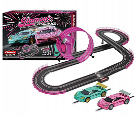 Автотрек Carrera GO!!! - 4,9-метровая автомобильная трасса Girls Power Glamour Racing + 2 машины 62579
