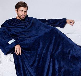 Одеяло с рукавами «Handy» королевский синий
